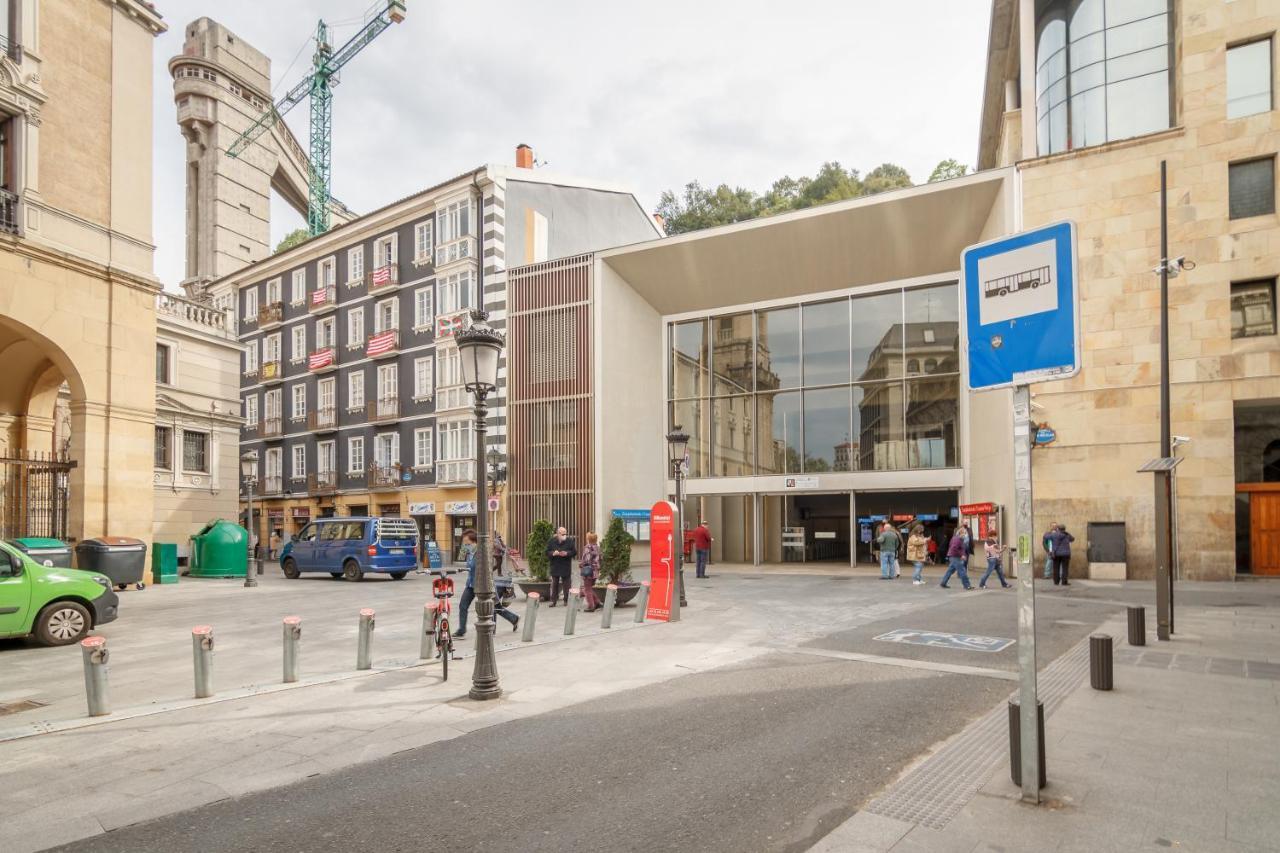 Appartement Paseo Del Arenal En El Casco Viejo à Bilbao Extérieur photo